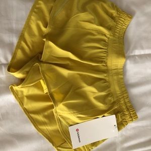 Lululemon Hotty Hot Yellow size 6